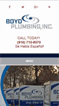 Mobile Screenshot of boydplumbing.net